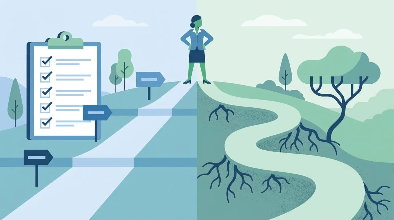 Визуальное различие между онбордингом и адаптацией сотрудников