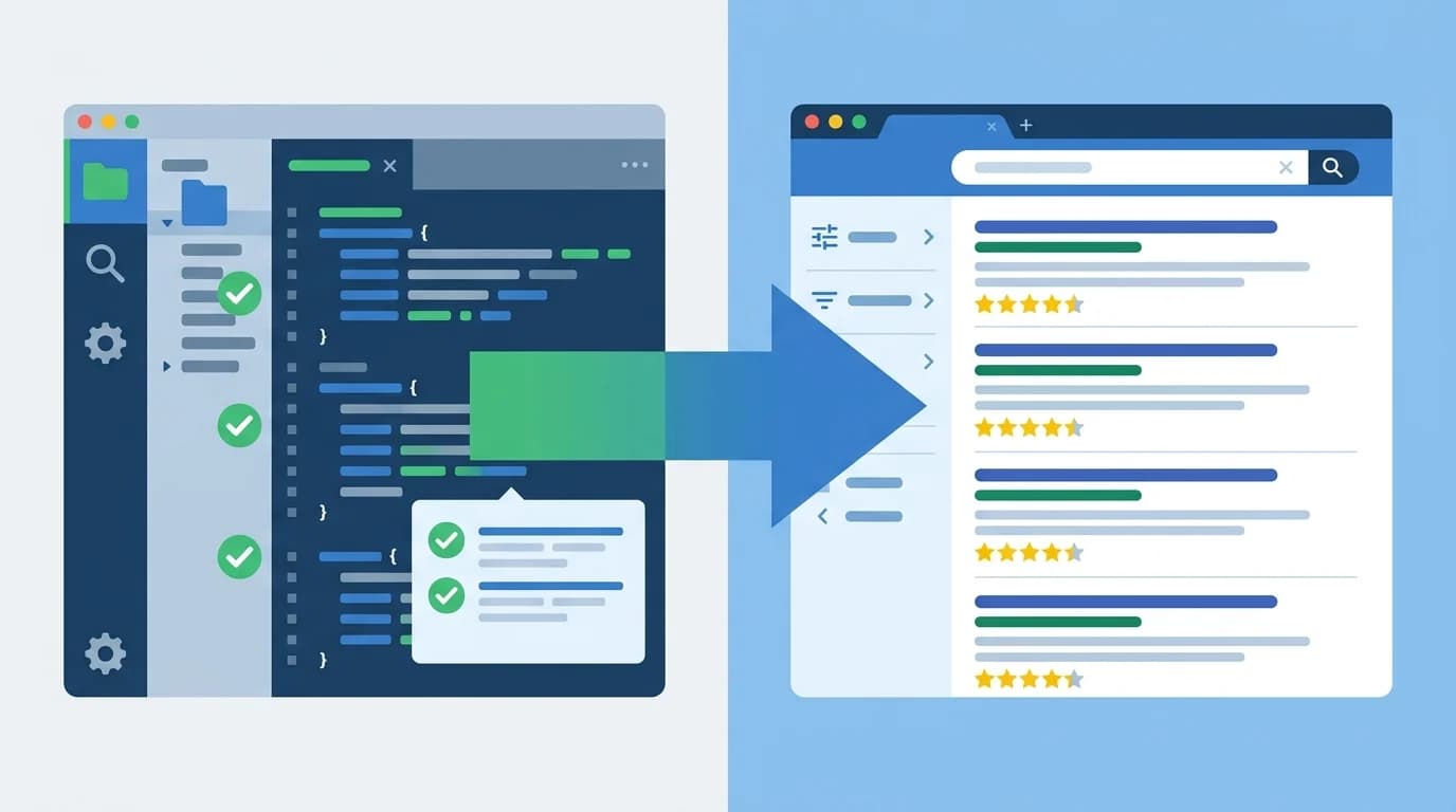 Сравнение работы Schema.org Validator и Google Search Console в процессе проверки микроразметки