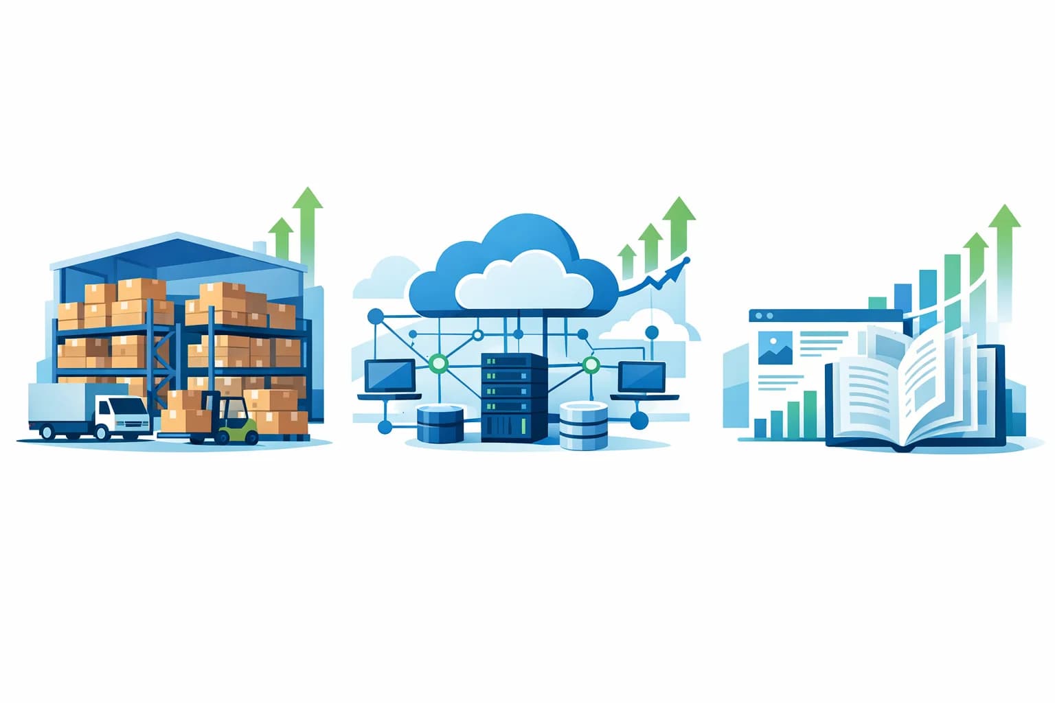 Три типа бизнеса, где автоматизация работает эффективно: e-commerce, SaaS и информационные сайты
