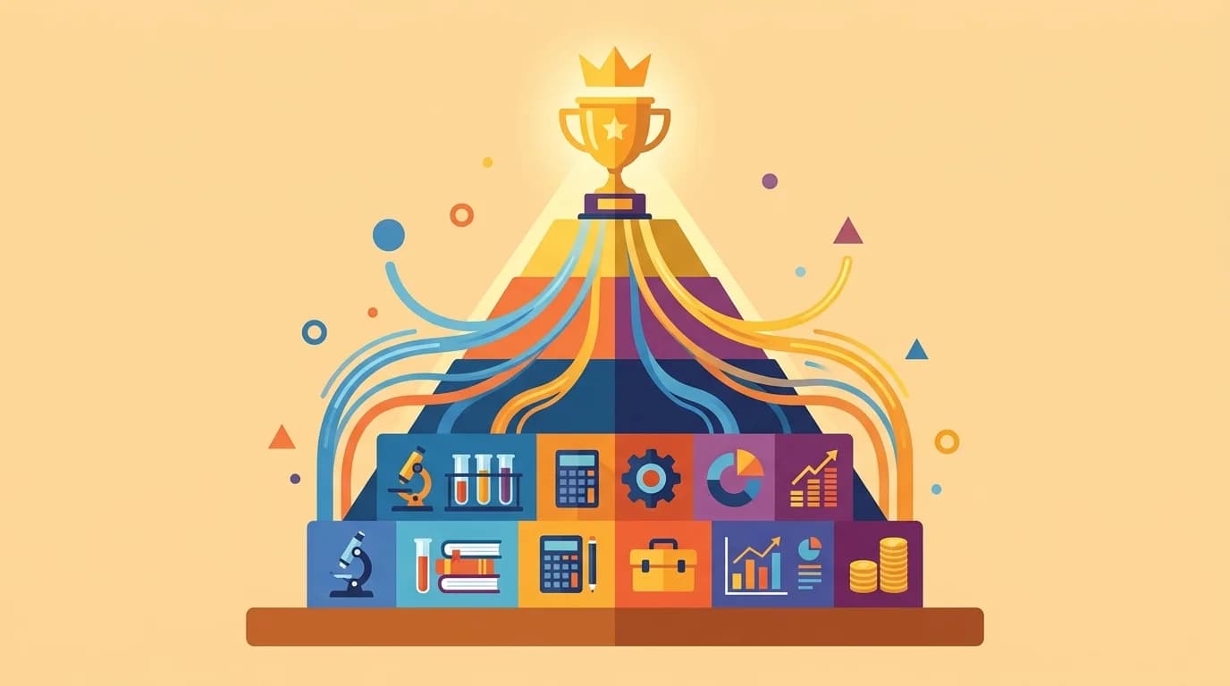 Пирамида авторитета, построенная на качественном контенте и органическом линкбилдинге