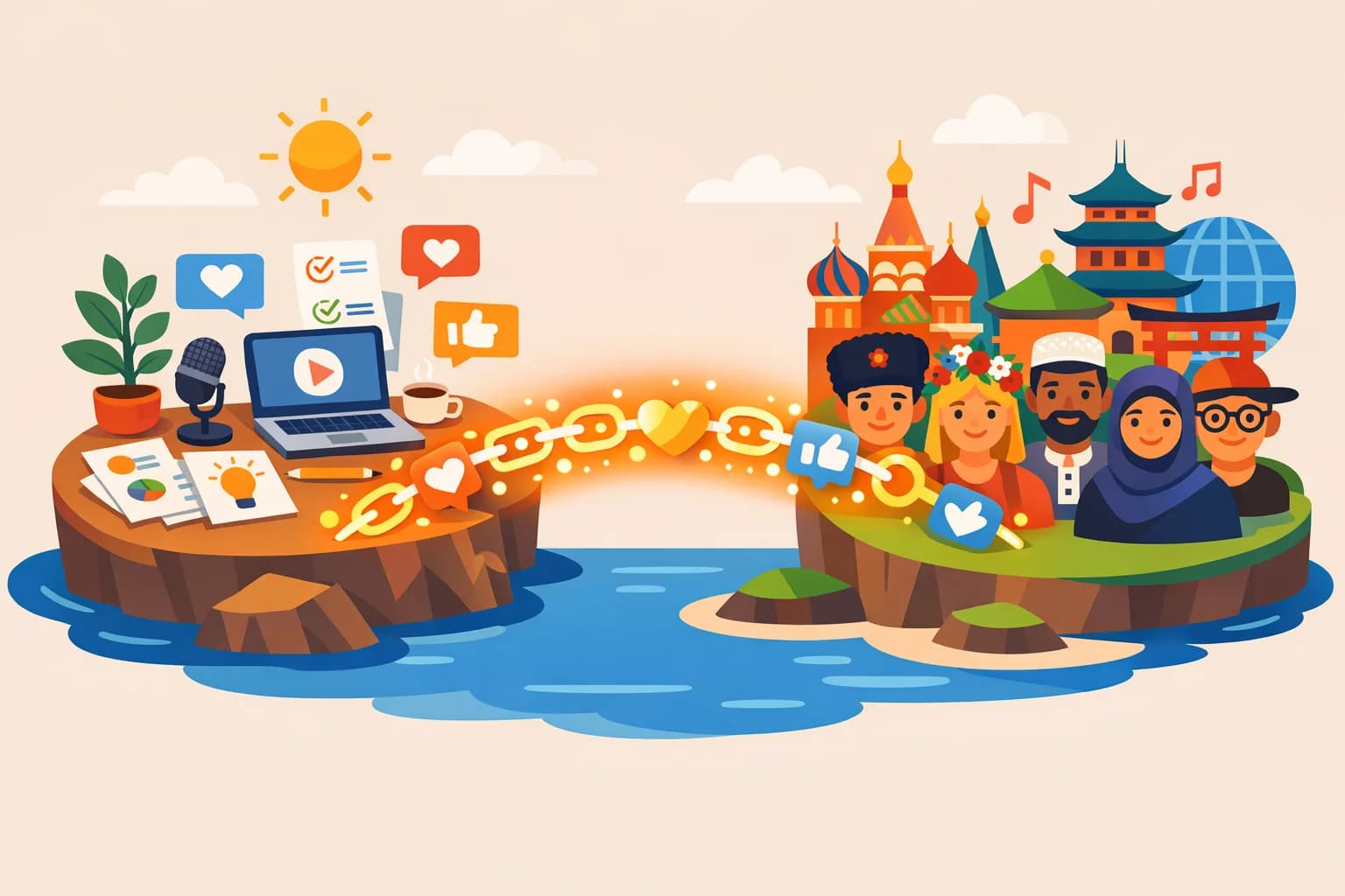 Связь между контентом и иностранной аудиторией через локализацию и линкбилдинг