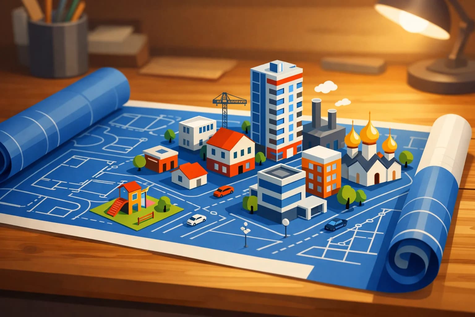 Архитектурный чертёж компании как фундамент рекламной кампании