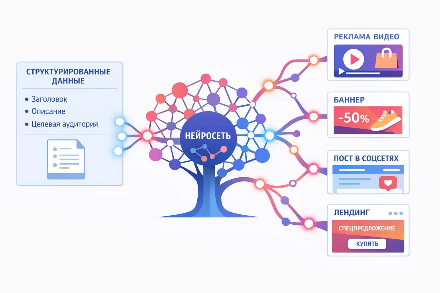 AI-автоматизация генерации креативов на основе брифа