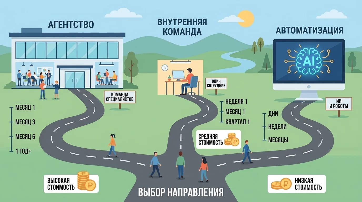 Три подхода к управлению контентом и SEO