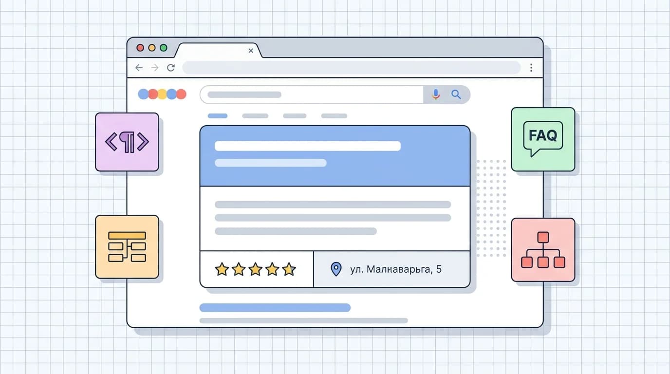 Оптимизация метатегов и структурированных данных для медицинского сайта