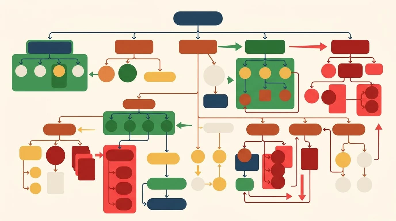 Архитектура сайта с правильной кластеризацией контента
