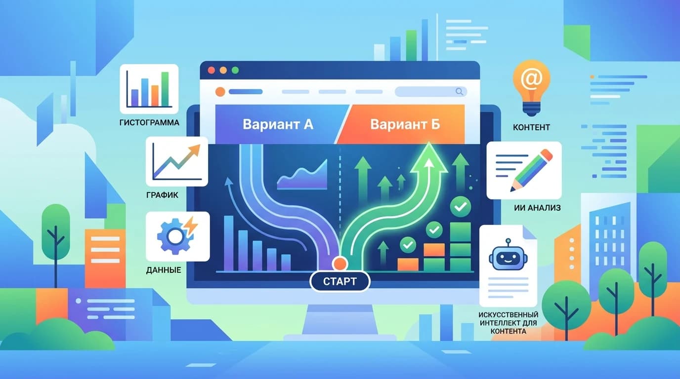 Как проводить сплит-тестирование: пошаговое руководство для роста конверсий