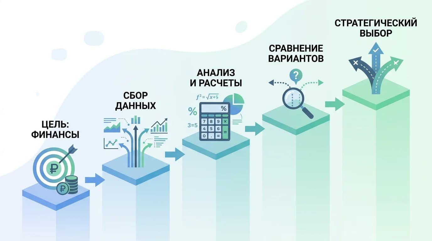 Пятиэтапная схема анализа рекламной кампании