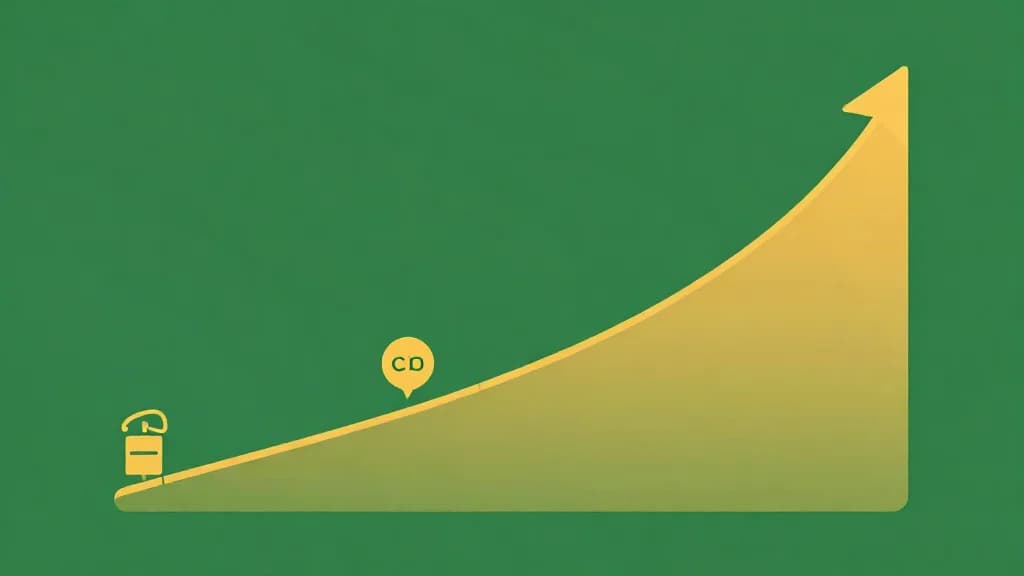 Траектория роста трафика при правильной реализации автоматизированного рабочего процесса