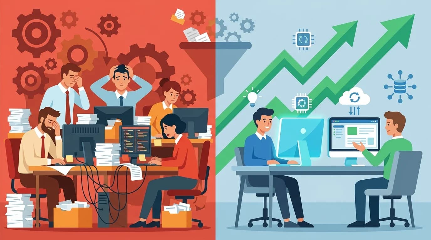 Сравнение традиционного подхода и AI-автоматизации в SEO: экономия персонала и масштабирование