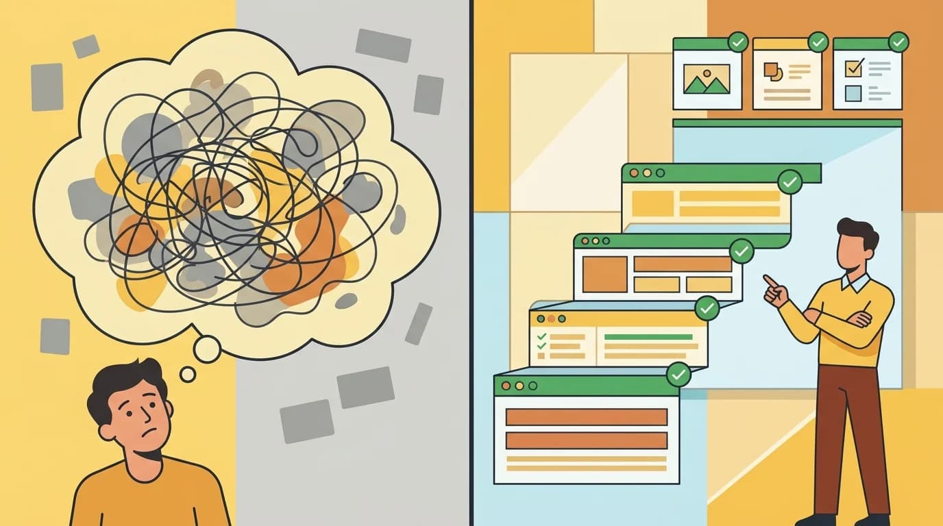 Сравнение плохого и хорошего промпта для нейросети