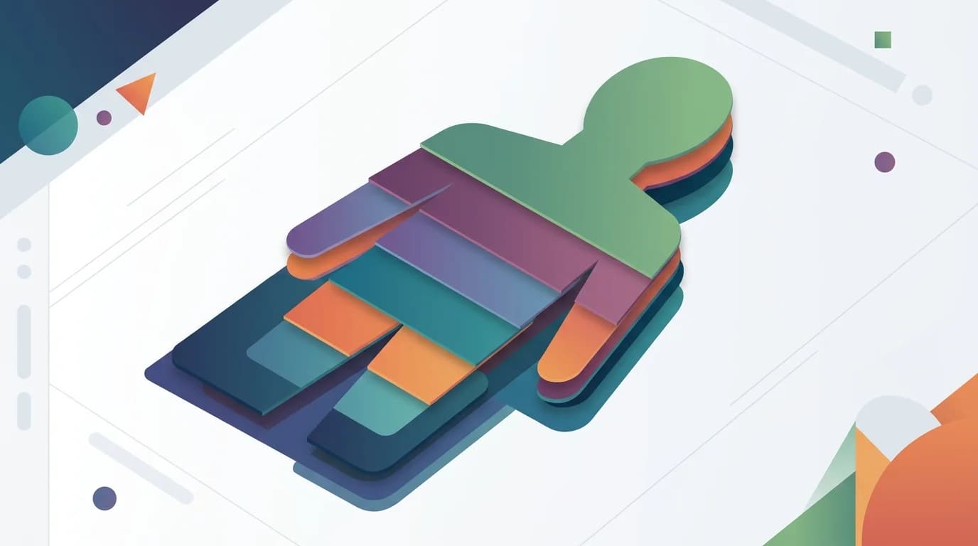 Схематичное изображение многослойной структуры tone of voice бренда