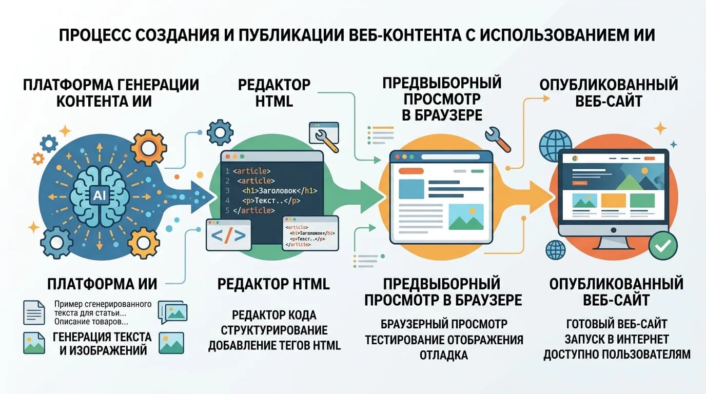 Интеграция платформы автоматизации контента с HTML-редактором
